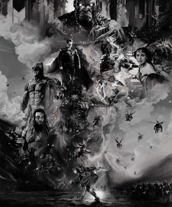 Zack Snyder's Justice League B&W Variant