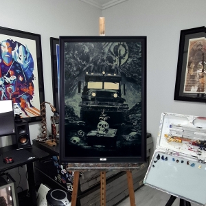 Sorcerer Oil Painting